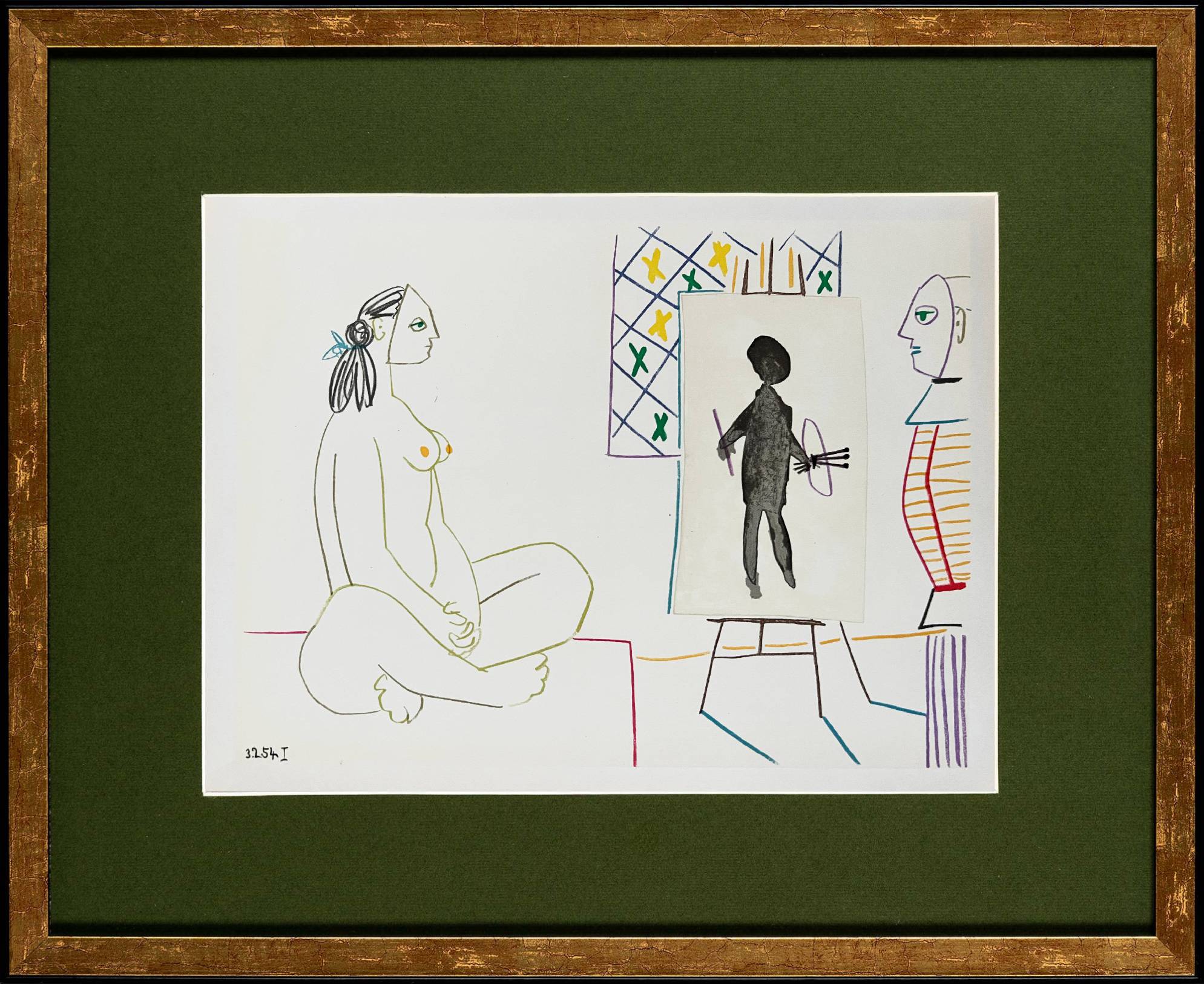 La Comédie Humaine 9 by Pablo Picasso