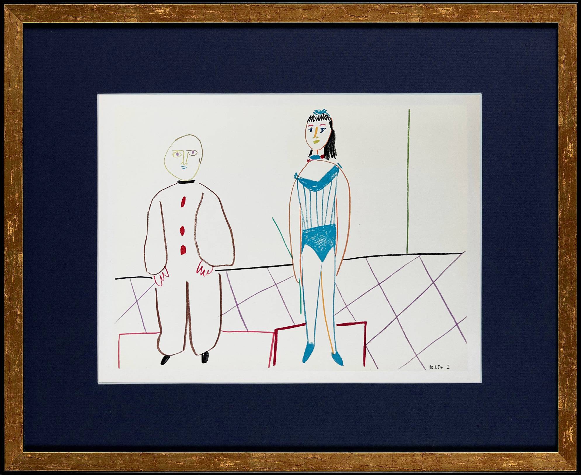 La Comédie Humaine 10 by Pablo Picasso