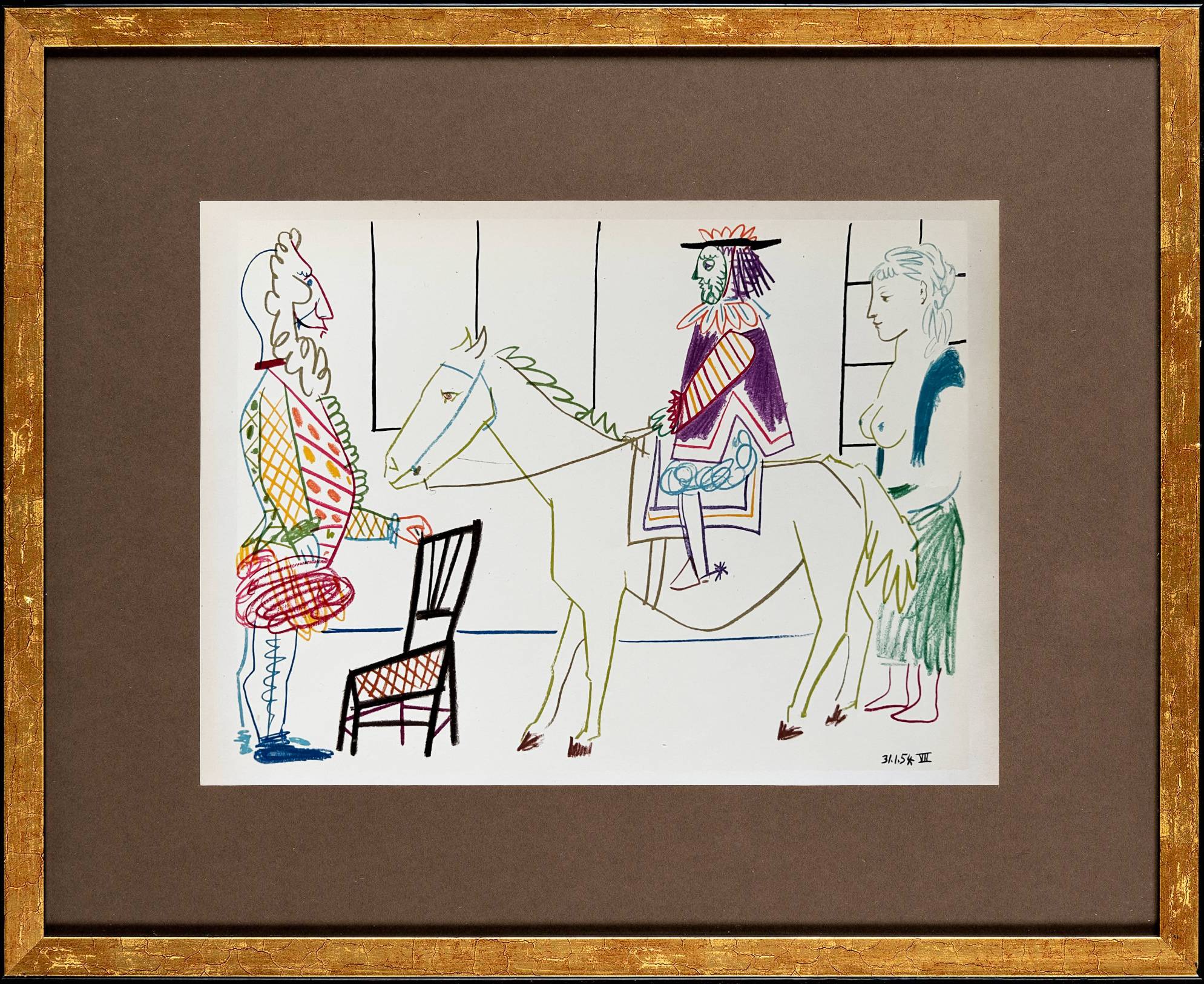 La Comédie Humaine 7 by Pablo Picasso