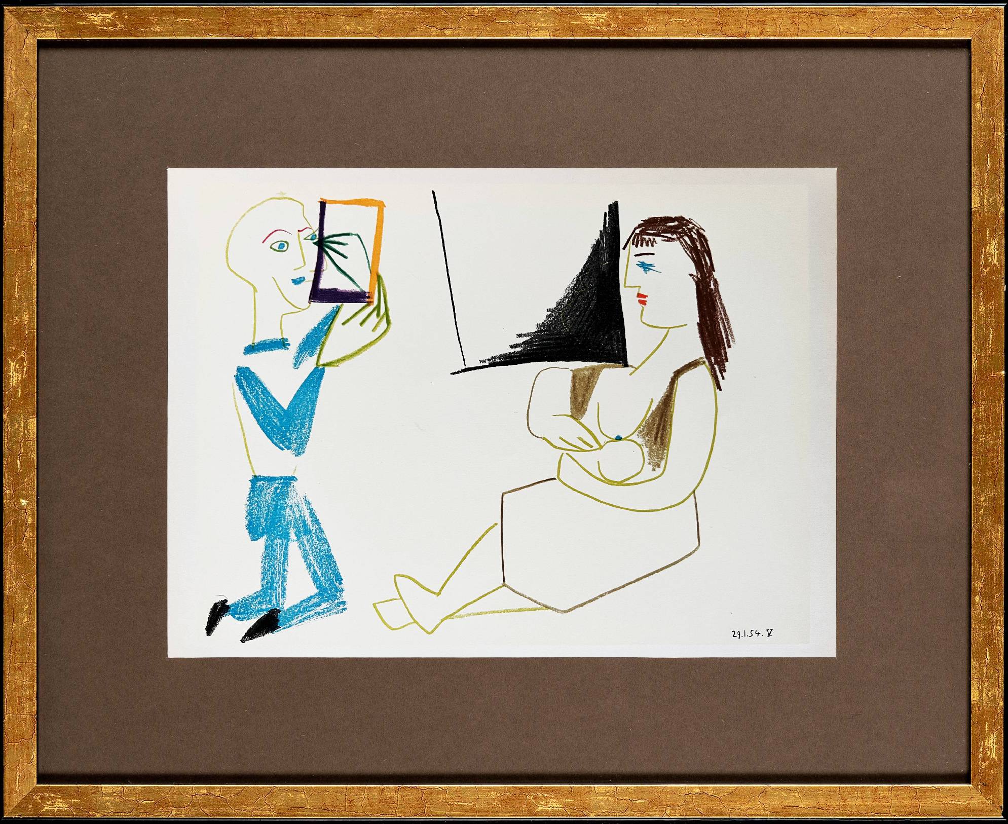 La Comédie Humaine 6 by Pablo Picasso