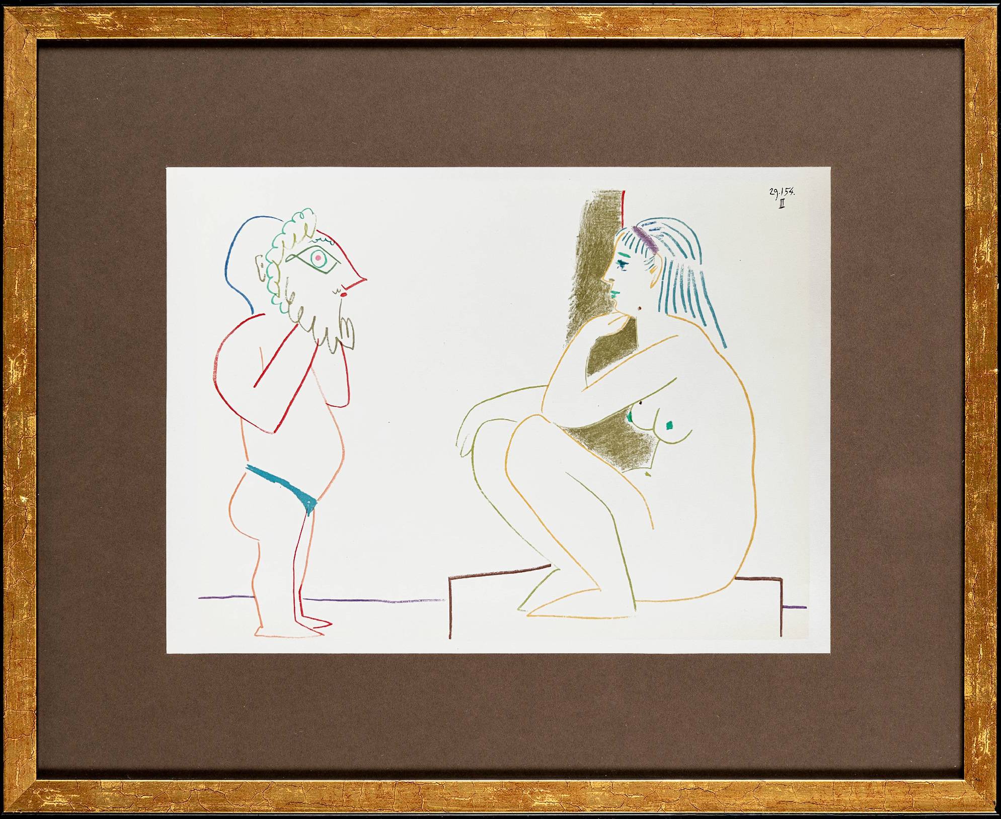 La Comédie Humaine 5 by Pablo Picasso