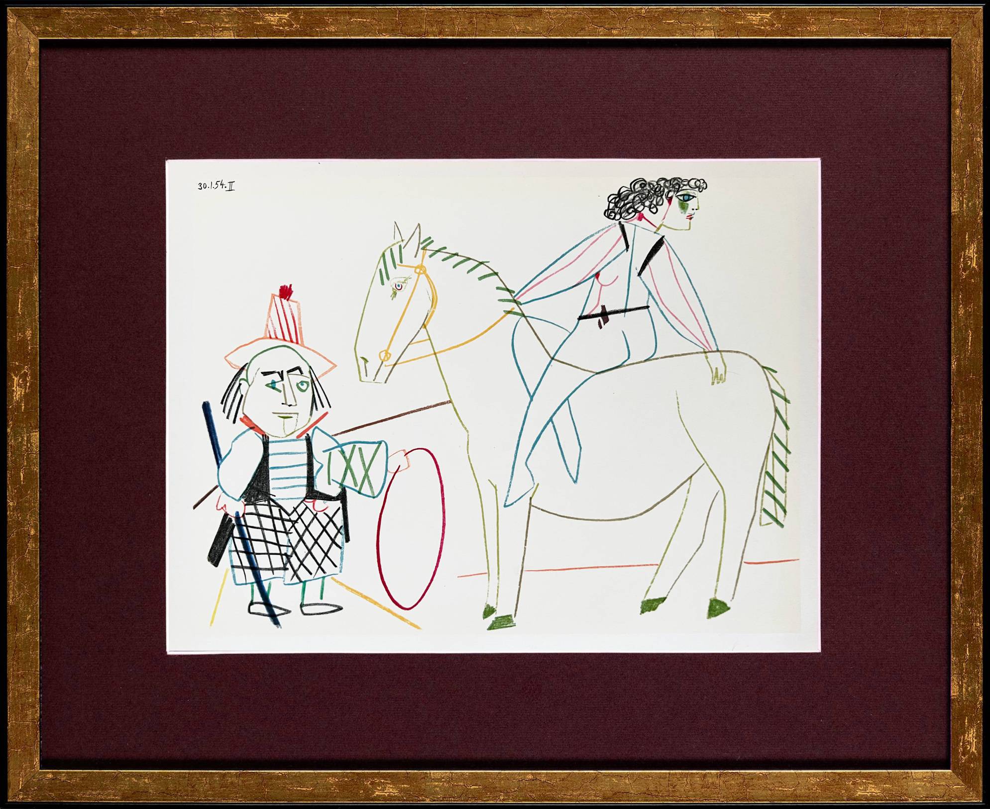 La Comédie Humaine 4 by Pablo Picasso