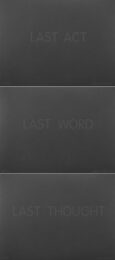 Last Act, Last Word, Last Thought (State I) by Stephen Kaltenbach at Bert Green Fine Art