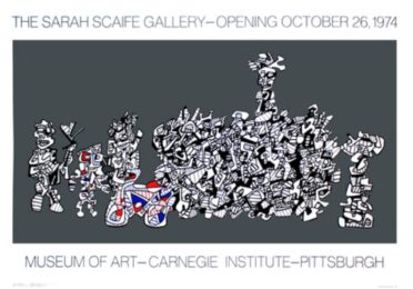 Le Libre Echange by Jean Dubuffet at Dovehouse Contemporary