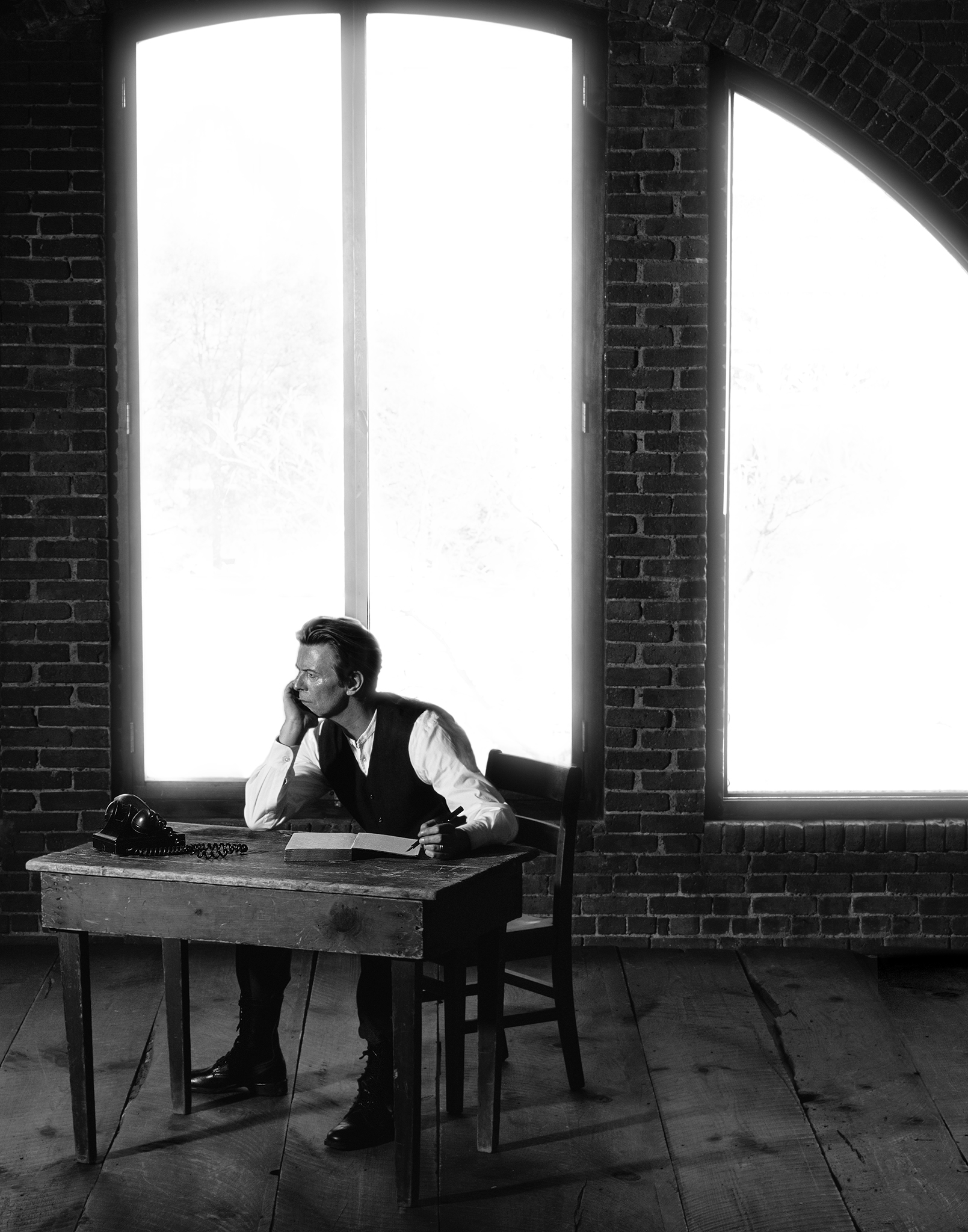 David Bowie, The Session (B&W) by Markus Klinko