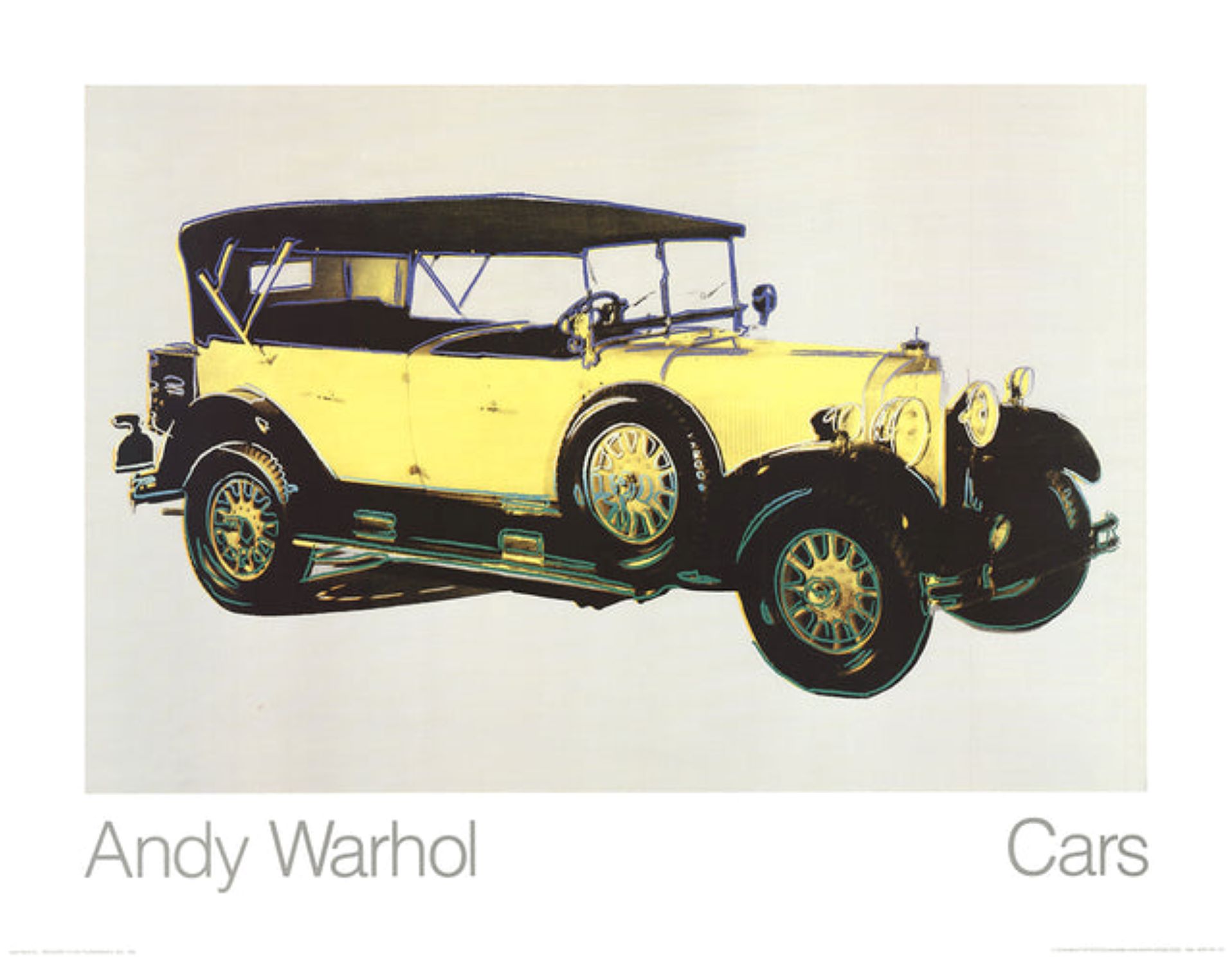 Mercedes Type 400 (1925) by Andy Warhol