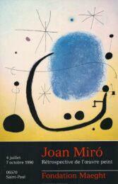 Or De L’Azur by Joan Miro at Dovehouse Contemporary