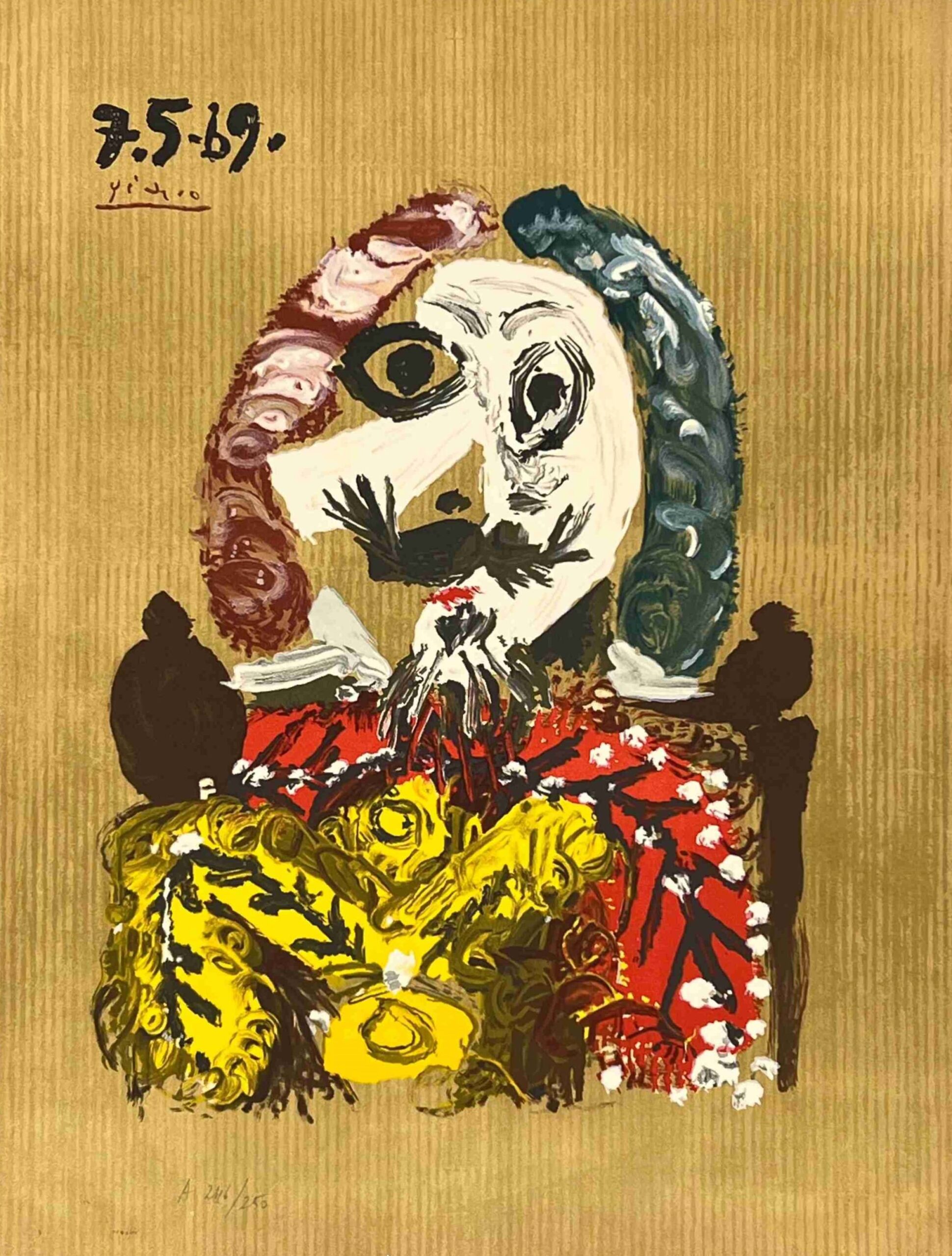 Portraits Imaginaires 7.5.69 by Pablo Picasso