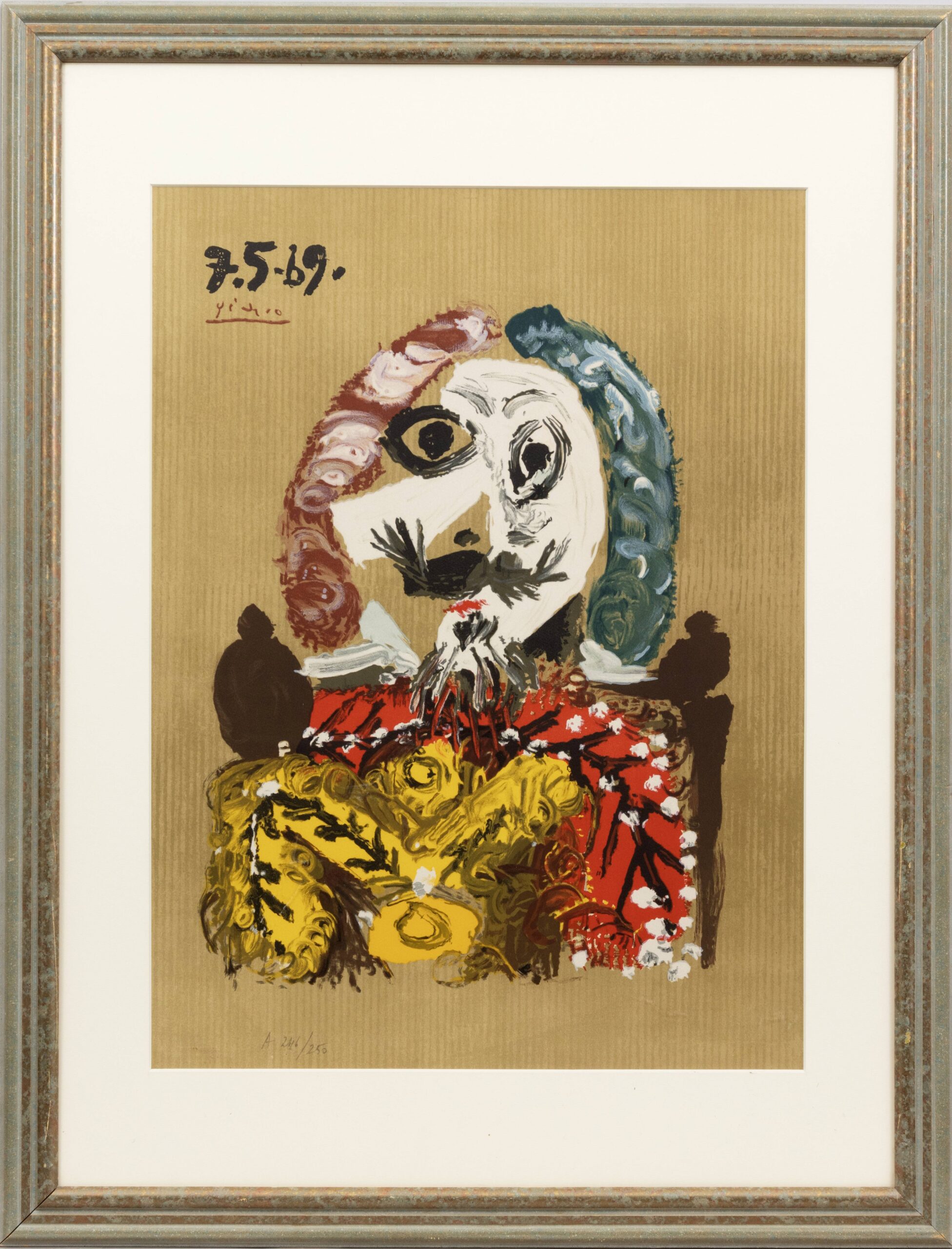 Portraits Imaginaires 7.5.69 by Pablo Picasso