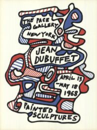 Painted Sculptures by Jean Dubuffet at Dovehouse Contemporary
