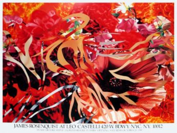 Pearls Before Swine, Flowers before Flames by James Rosenquist at Dovehouse Contemporary