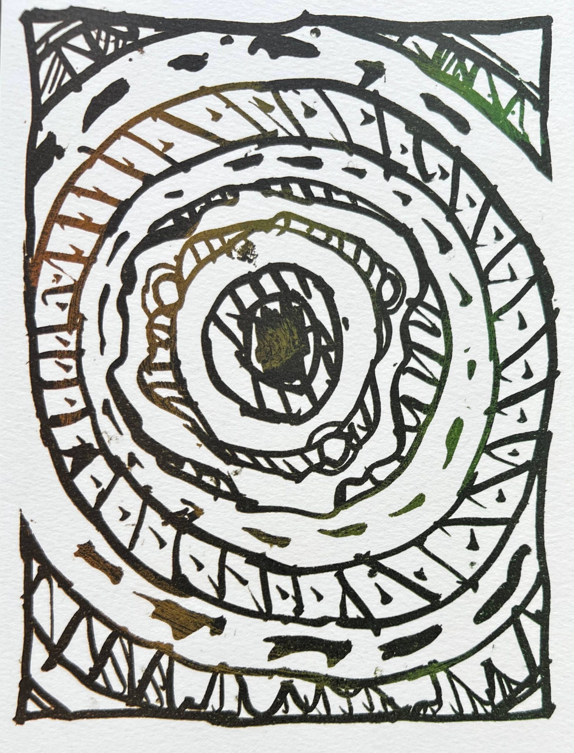 Résumé 1 by Pierre Alechinsky