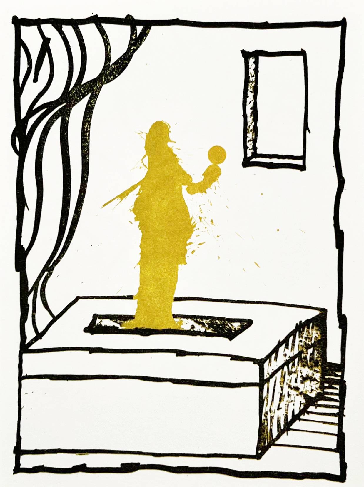 Résumé 2 by Pierre Alechinsky