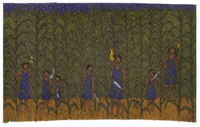 Razin’ Cane II by Alison Saar at Tandem Press (IFPDA)