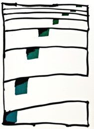 Résumé 15 by Pierre Alechinsky at Epicentrum Art Gallery