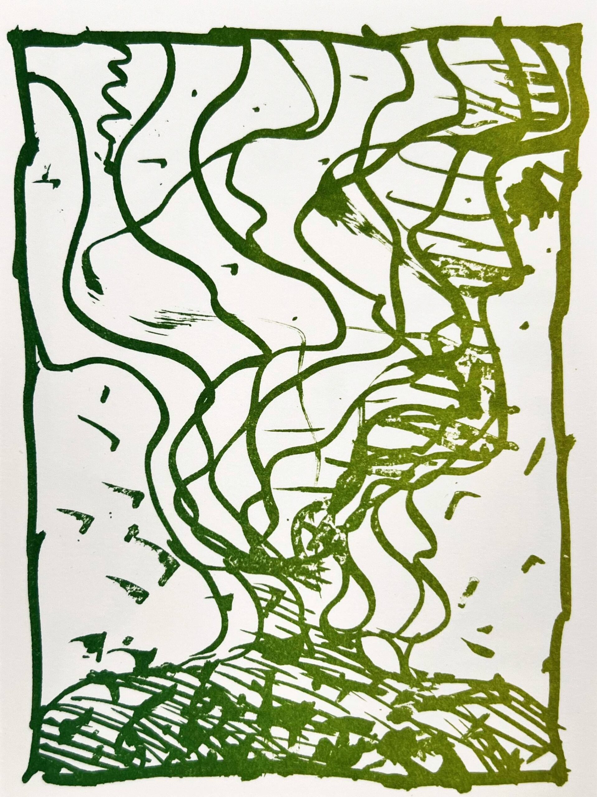 Résumé 3 by Pierre Alechinsky