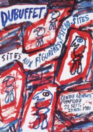 Sites aux Figurines Psycho-sites by Jean Dubuffet at Dovehouse Contemporary