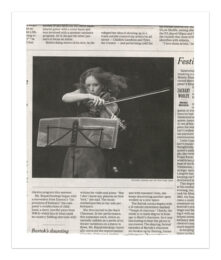 Songs Without Words (Bartok) by Joseph Grigely at Krakow Witkin Gallery