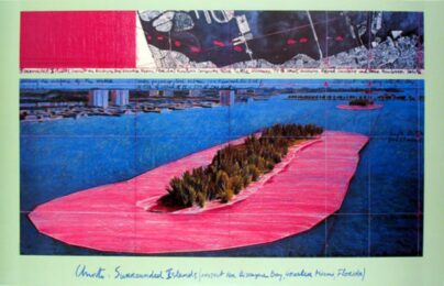 Surrounded Islands (1982) by Javacheff Christo at Dovehouse Contemporary