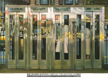 Telephone Booths by Richard Estes at Dovehouse Contemporary