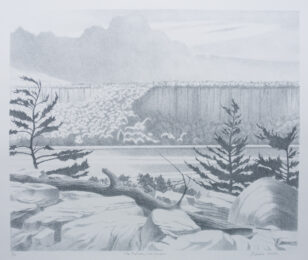 The Palisades from Yonkers by William Behnken at ebo Gallery