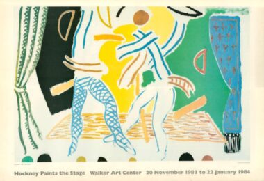 Two Dancers by David Hockney at Dovehouse Contemporary