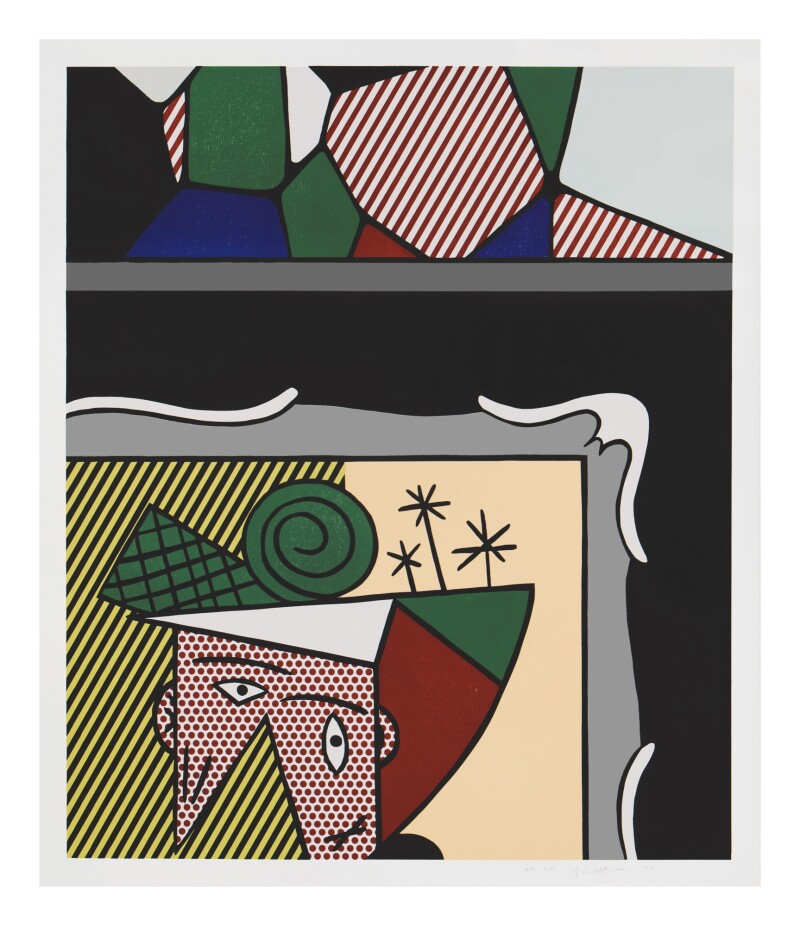 Two Paintings, from the Paintings series by Roy Lichtenstein