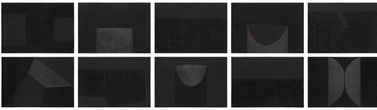 Mixoblack (suite) by Alberto Burri