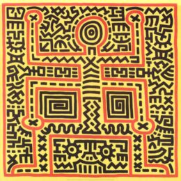 Untitled (1983) by Keith Haring at Dovehouse Contemporary