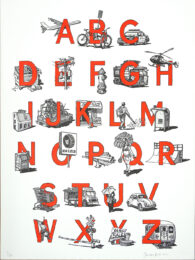 Urban Alphabet by Sandow Birk at Bert Green Fine Art