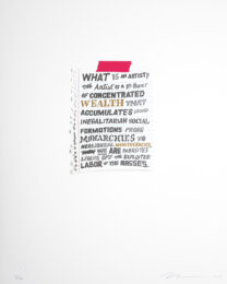 What is an Artist? by William Powhida at Bert Green Fine Art