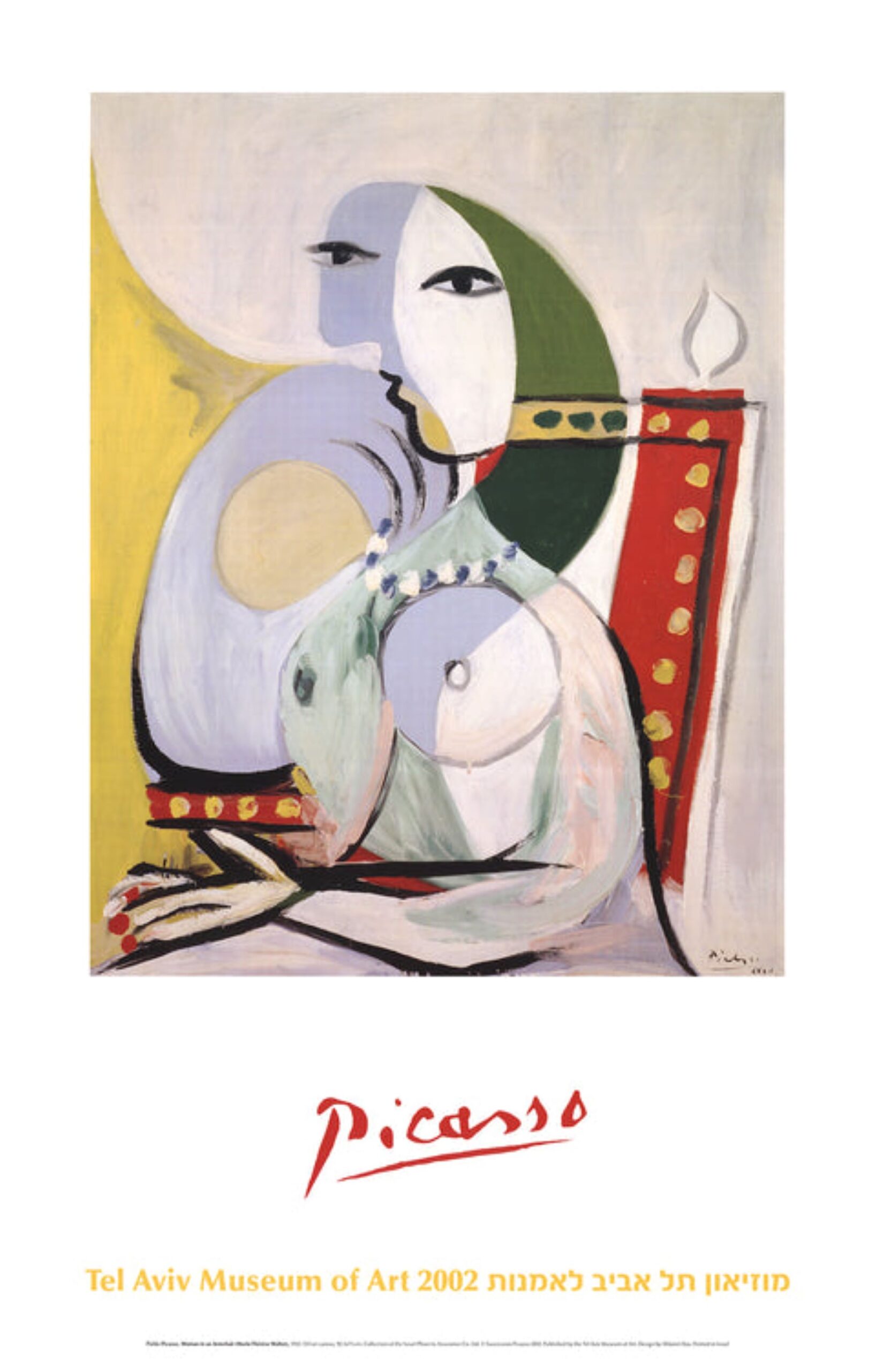 Woman in an Armchair by Pablo Picasso