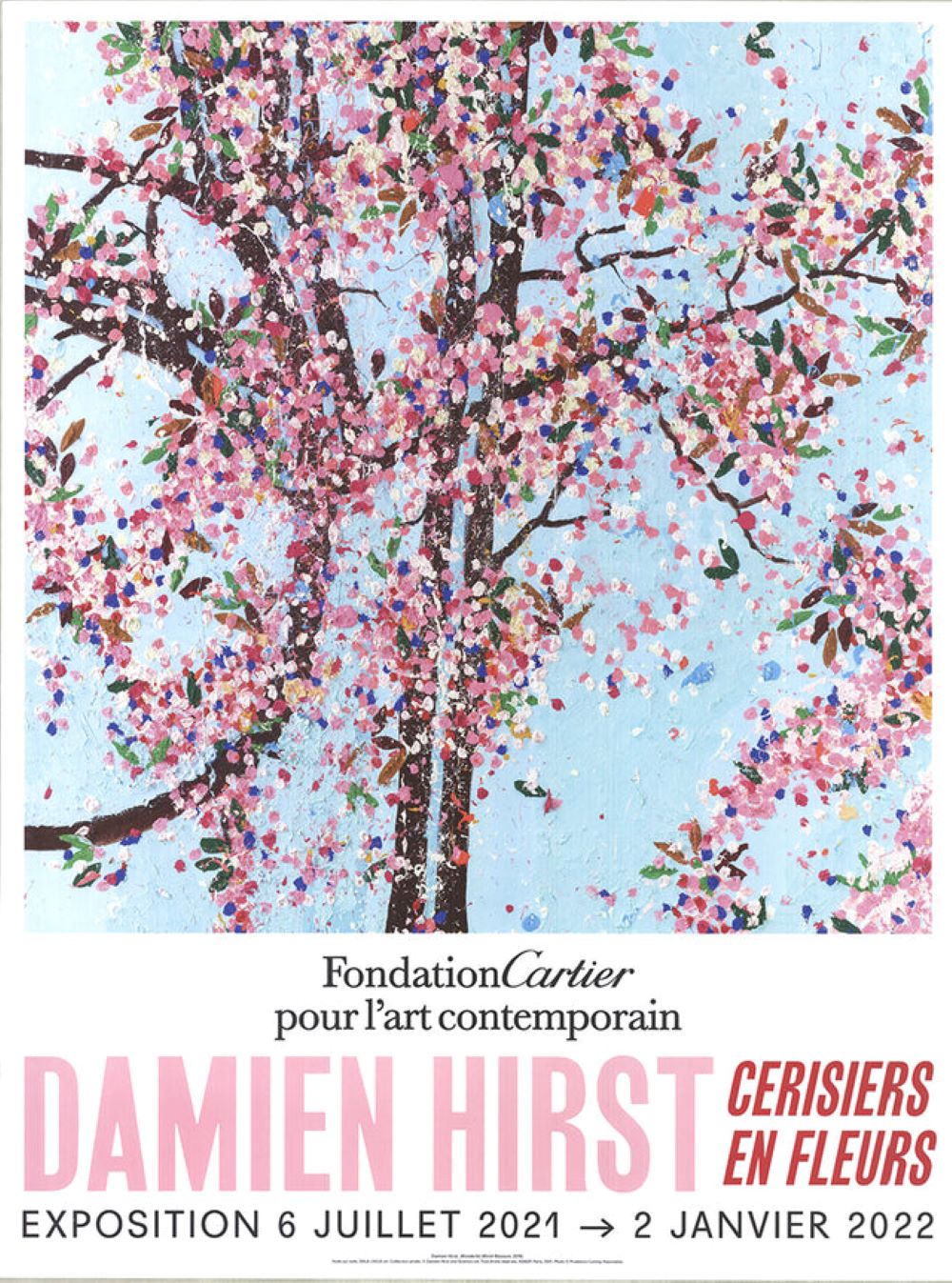 Wonderful World Blossom by Damien Hirst