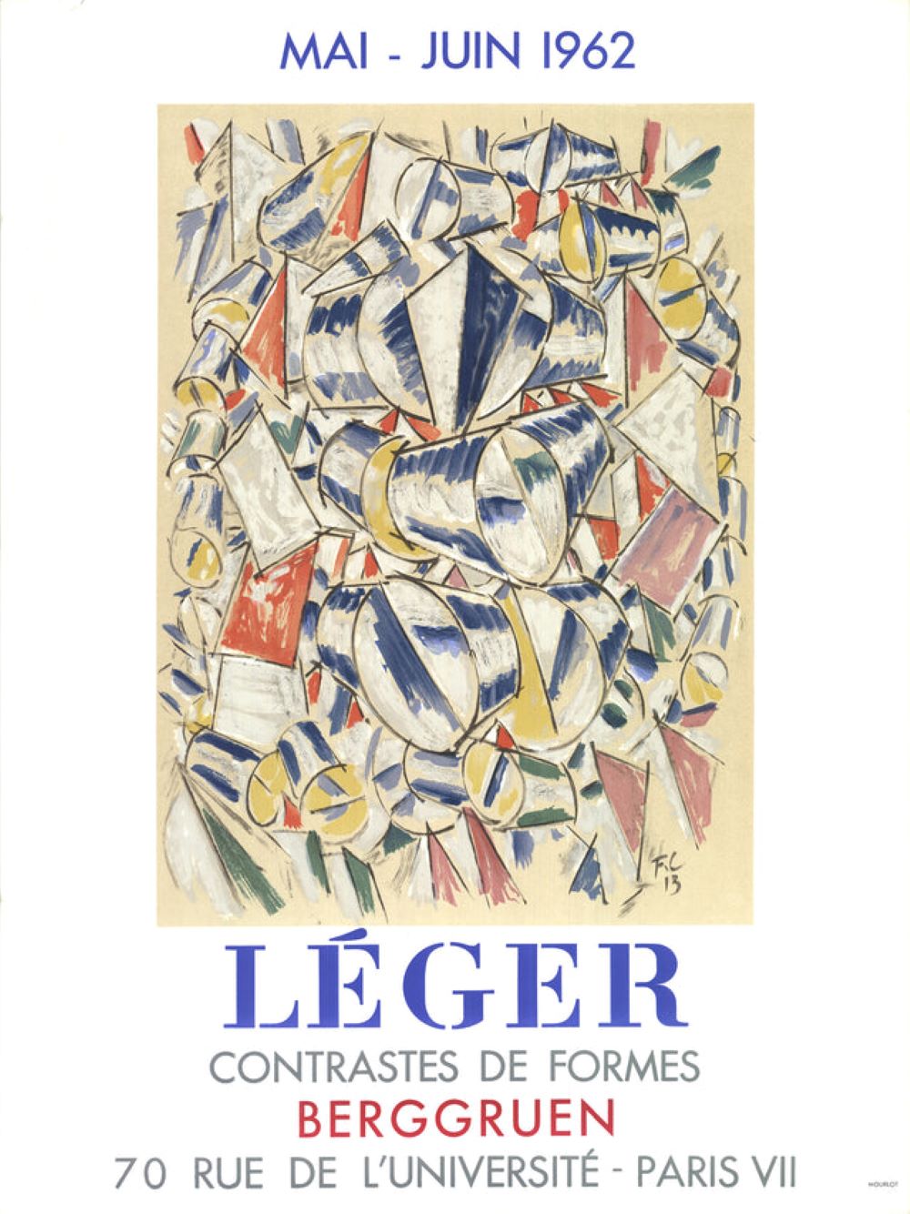Contrastes De Formes by Fernand Leger