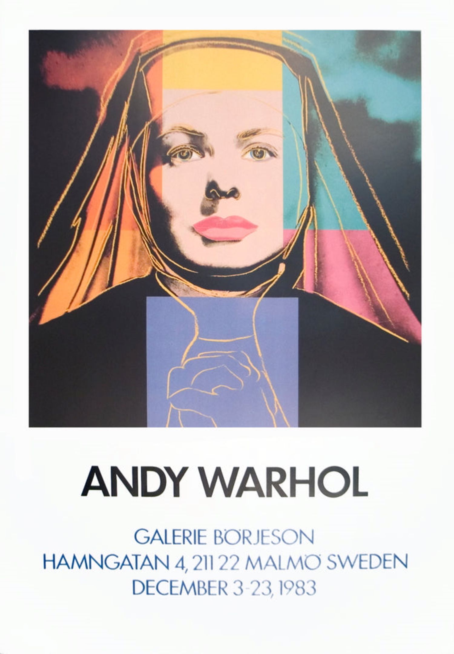 Ingrid The Nun by Andy Warhol