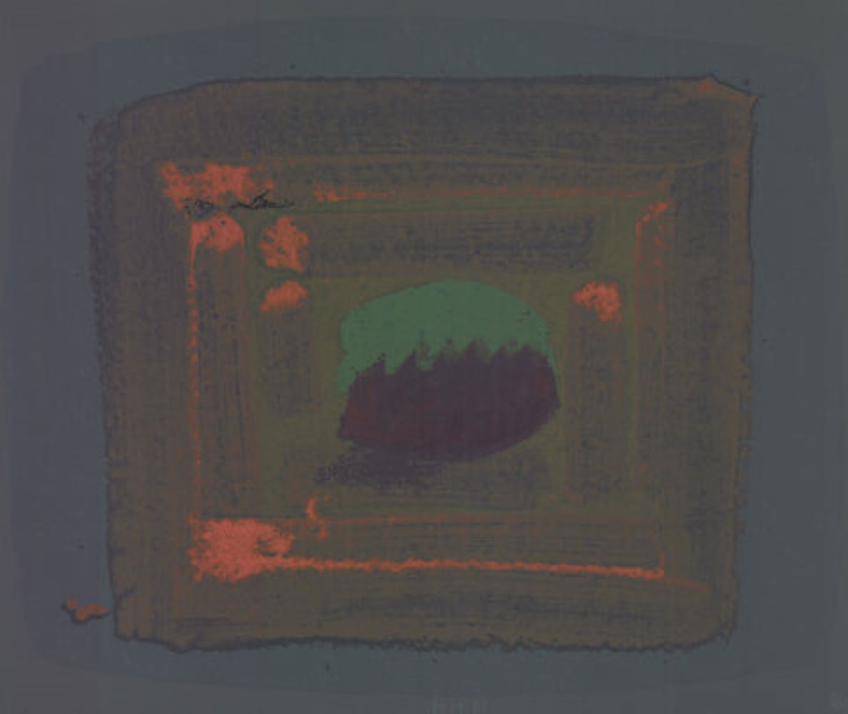 Tropical Fruit, 1981 – Signed by Howard Hodgkin