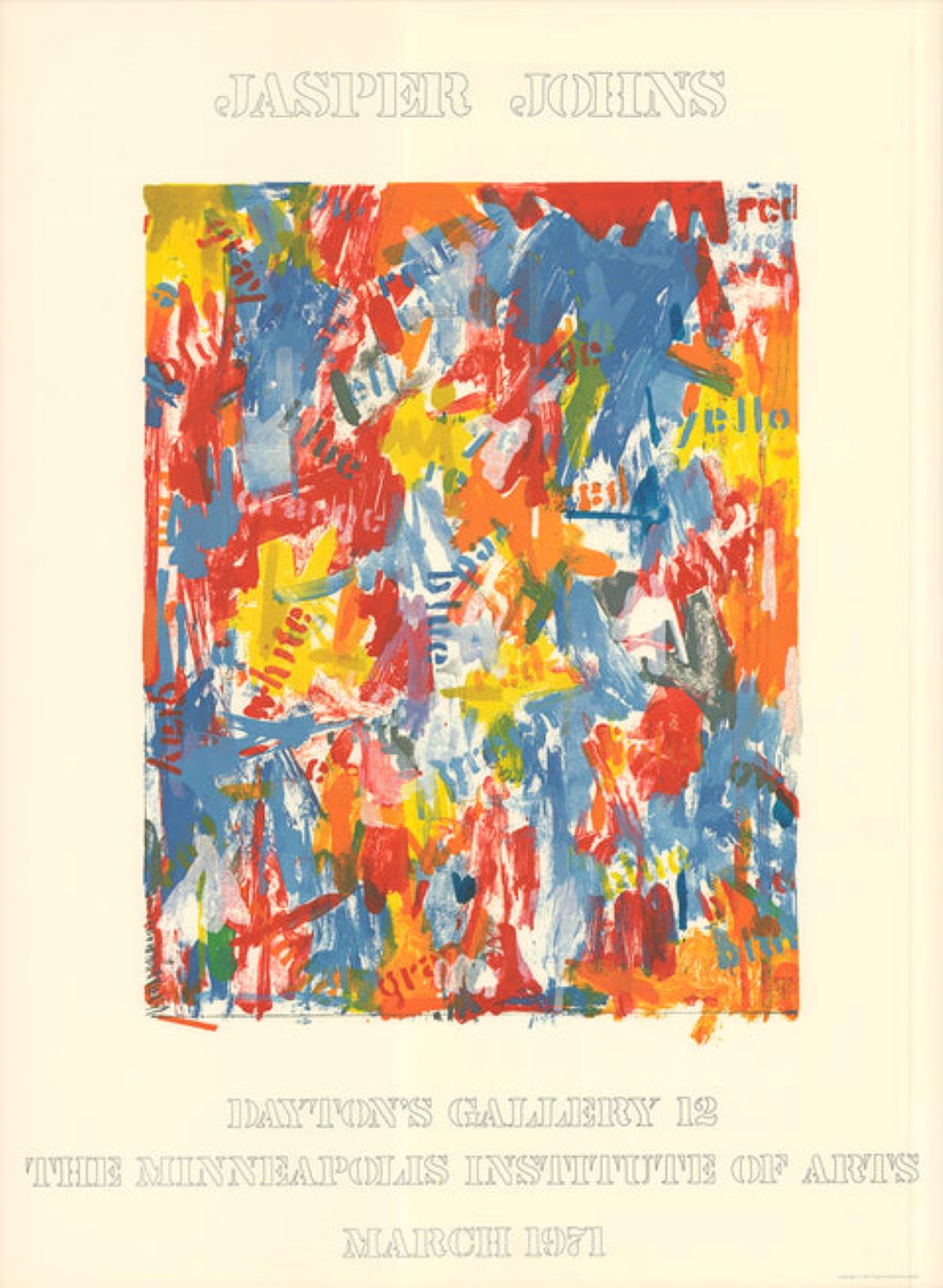 Dayton’s Gallery 12 by Jasper Johns