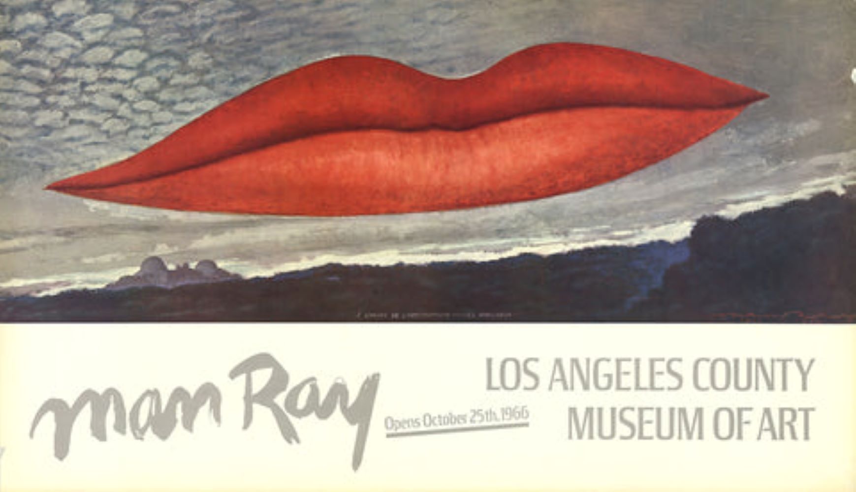 Lips by Man Ray
