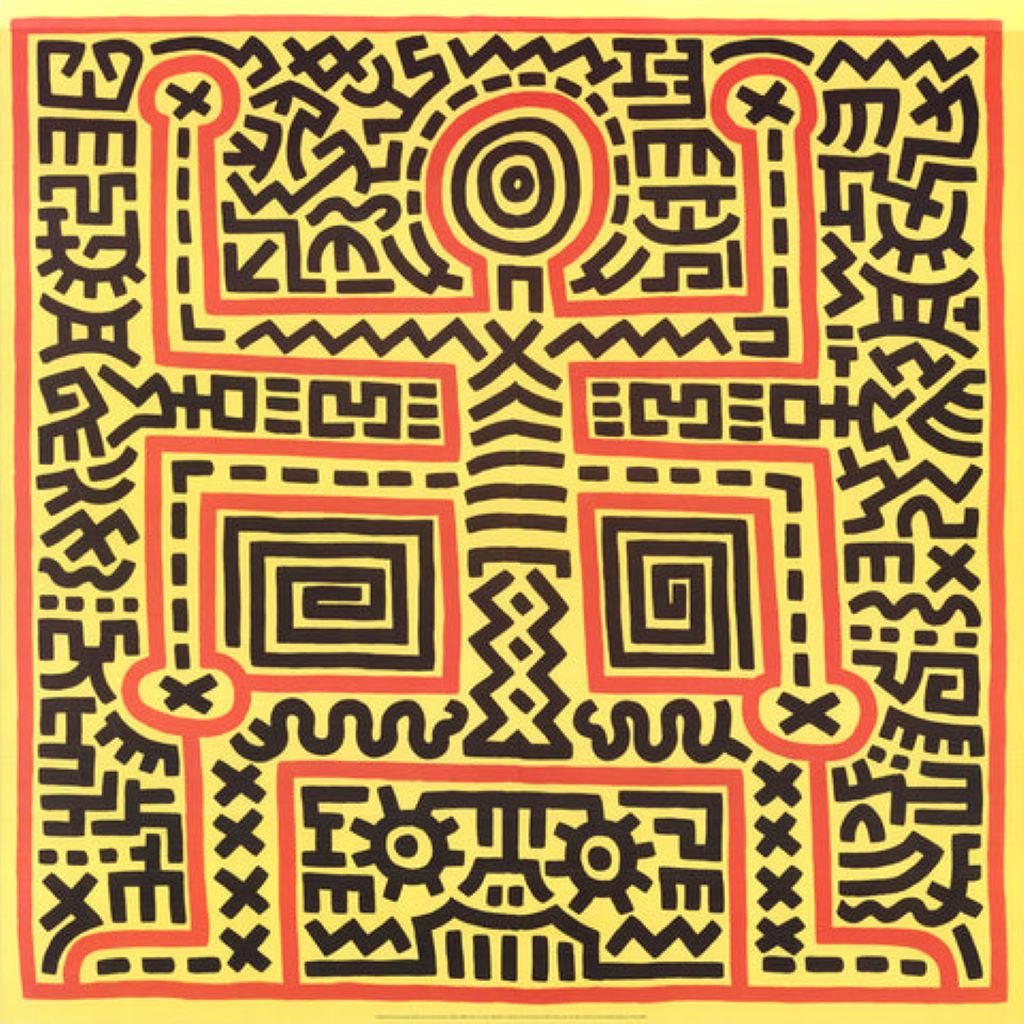 Untitled (1983) by Keith Haring
