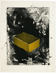 Yellow Brick by Ronald Davis at Gemini G.E.L. at Joni Moisant Weyl