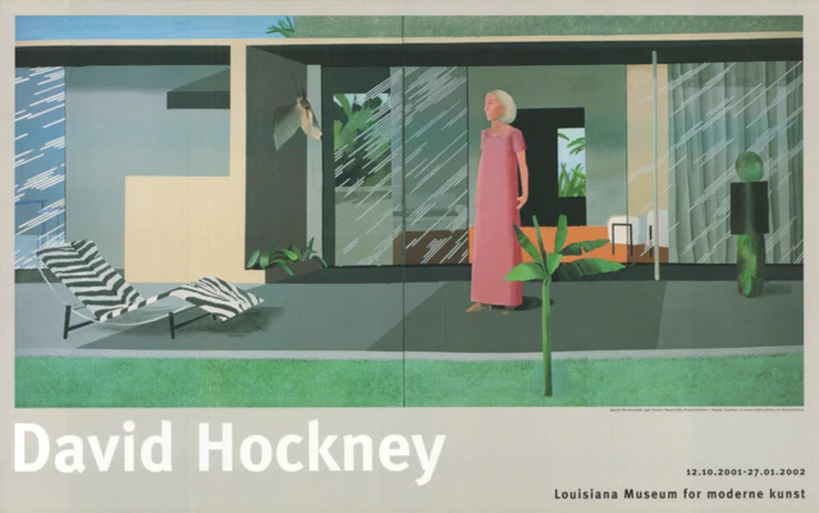 Beverly Hills Housewife by David Hockney