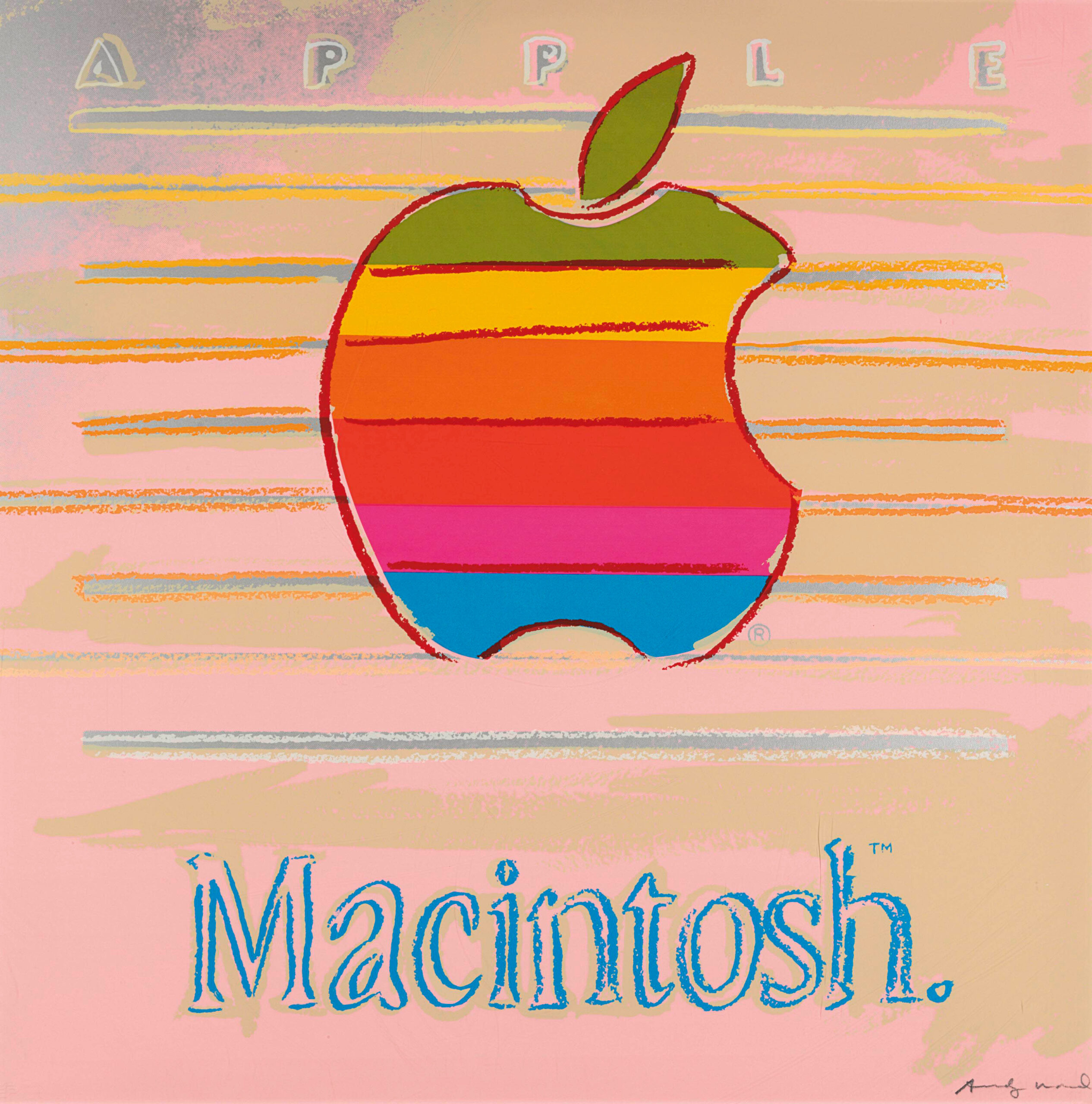 Apple (F. & S. II. 359) by Andy Warhol