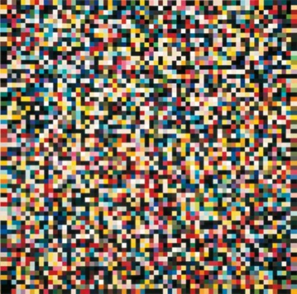 4096 colours by Gerhard Richter