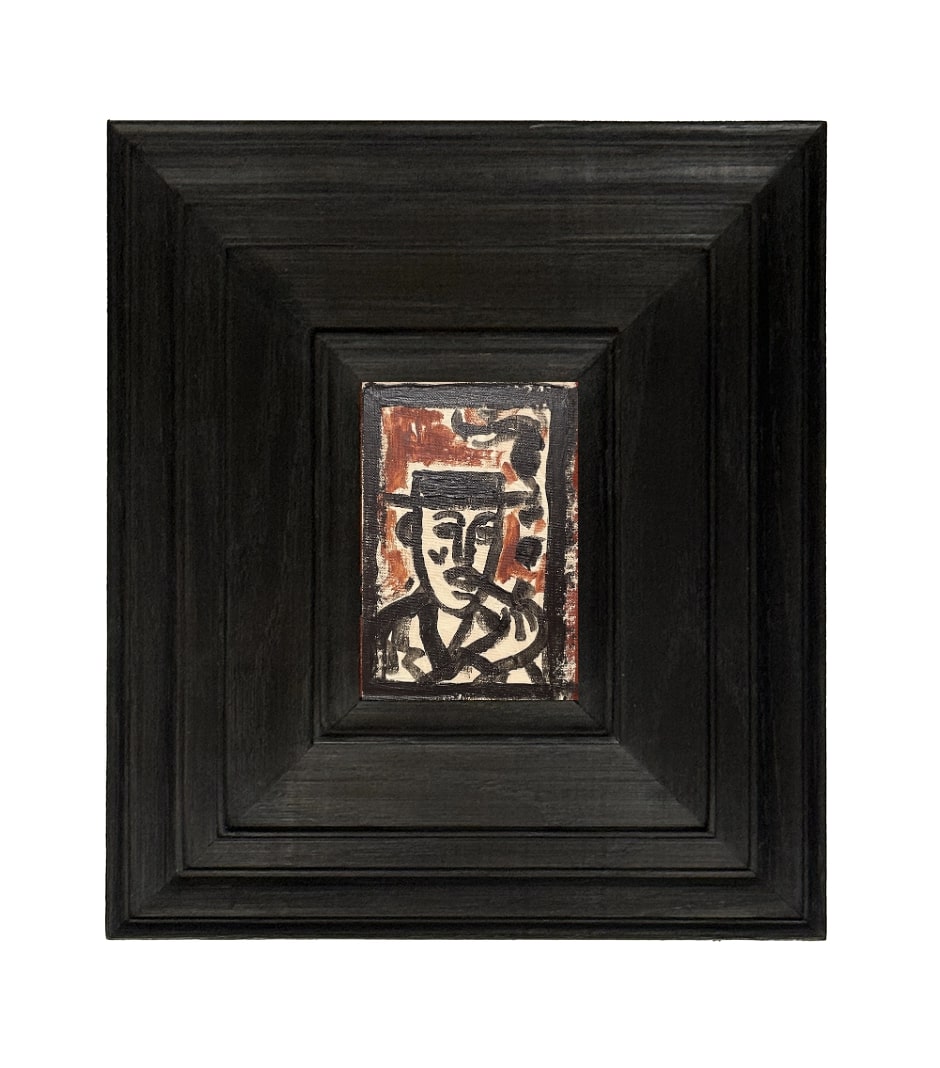 Untitled (self portrait) by Billy Childish