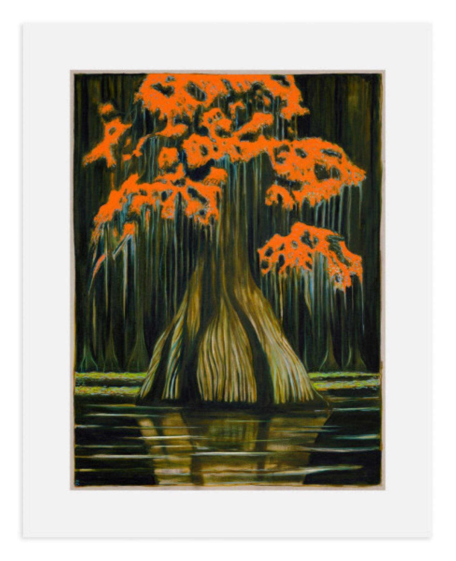 Cypress Tree by Billy Childish