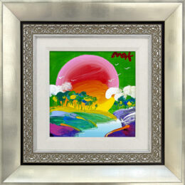 Without Borders Ver. XVI #165 (original painting on canvas) by Peter Max at GallArt.com
