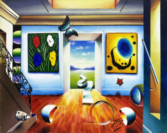 Majestic Collection (original painting on canvas) by Ferjo at GallArt.com