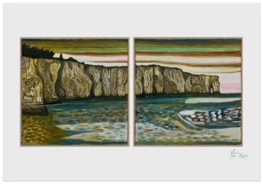 Cliff by Billy Childish at Dovehouse Contemporary