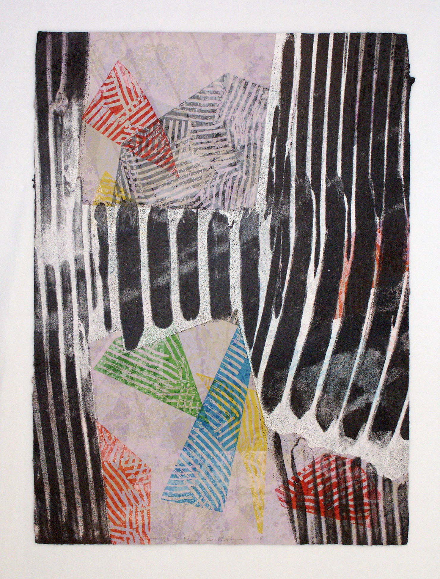 Dogon II by Sam Gilliam