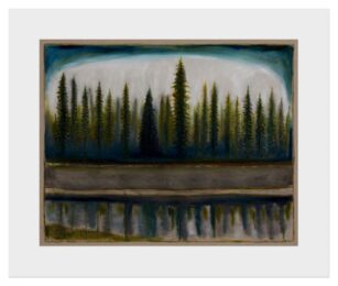 Trees North by Billy Childish at Dovehouse Contemporary